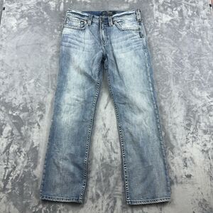 Silver Jeans Grayson Heritage Men Size 32X30 Blue Medium Wash 5 Pocket